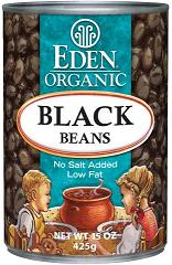 BEANS,OG,BLACK,CAN - 12 / 15 OZ from Eden Foods