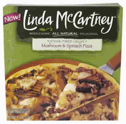 PIZZA SPINACH & MUSHROOM Case of 12 / 10 OZ from Linda McCartney