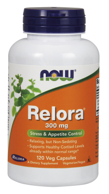 NOW: RELORA (R) 300mg 120 VCAPS