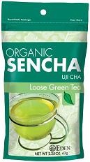 TEA,OG,SENCHA,GREEN,LOOSE Case of 12 / 2.25 OZ from Eden Foods