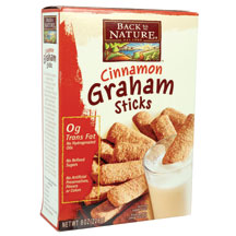 STICK COOKIES,CINN GRAHAM Case of 12 / 8 OZ from Back To Nature (Organic Milling)
