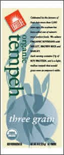 TEMPEH ORGANIC 3-GRAIN & SOY Case of 12 / 8 OZ from Light Life Foods