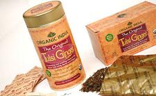 TULSI-HOLY TEA,OG,GINGER Case of 6 / 25 BAG from Organic India