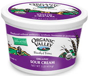 SOUR CREAM,OG,4% - 6 / 16 OZ from Organic Valley