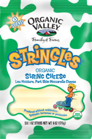 Organic Valley: Stringles,og,part skim 6 OZ