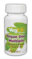 Vegan One Multiple with Iron 60 ct Tablets from Veglife
