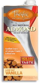 NATURALLY ALMOND,LF,VAN Case of 12 / 32 OZ from Pacific Foods