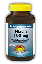 Niacin, 100 mg 100ct from Natures Life