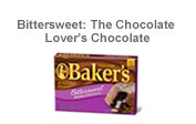 Chocolate sq,bittersweet Case of 12 / 6 OZ from Bakers Chocolate
