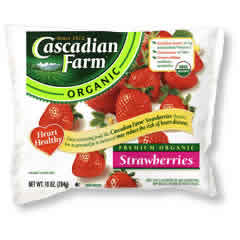 STRAWBERRIES,OG Case of 12 / 10 OZ from Cascadian Farm