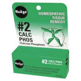 #2 CALC PHOS 6X Case of 1 / 125 TAB from Nu age