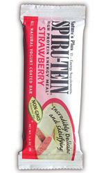 Spirutein Strawberry Yogurt Coated Bars 20 Bars from Natures Plus