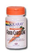 Dry natural food carotene, 30ct 25000IU