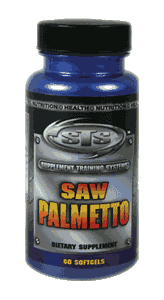 Saw Palmetto 60 SoftGels from Supplement Training Systems
