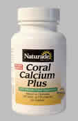 Coral Calcium Plus w/Magnesium & Vitamin D 60 caps from NATURADE