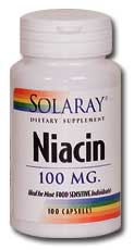 Niacin-100, 100ct 100mg