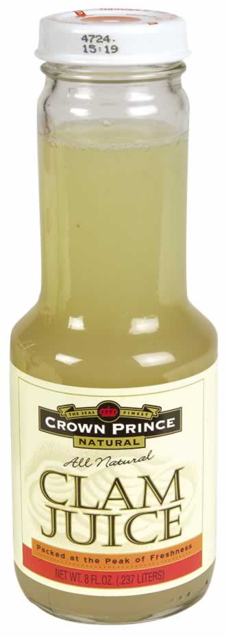 CLAM JUICE Case of 12 / 8 OZ from Crown Prince