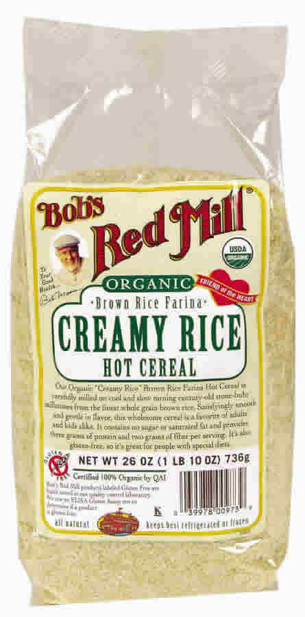 CEREAL,OG,BRN RICE FARINA Case of 4 / 26 OZ from Bobs Red Mill