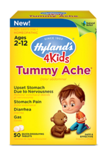 HYLANDS: 4 Kids Tummy Ache 50 tab