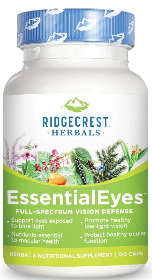 RIDGECREST HERBALS: Essential Eyes 120 capvegi