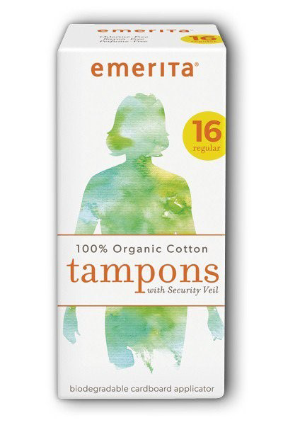 Emerita: Tampons Organic Cotton 16 ct