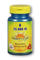 Vitamin a 25,000 iu, 100 sg