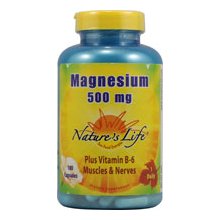 Natures Life: Magnesium 500mg 180ct