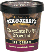 ICE CRM,CHOC FUDGE BRWNIE