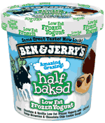 FRZ YGRT,HALF BAKED Case of 8 / PINT from Ben and Jerrys