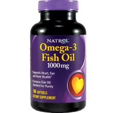 Omega-3 fish oil 1000mg, 50 SOFTGELS