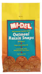 OATMEAL RAISIN SNAPS