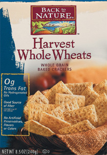 DINNER,HARVEST WHEAT Case of 12 / 6 OZ from Back To Nature (Organic Milling)