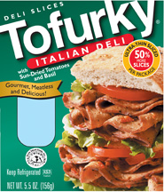 DELI SLICES,ITALIAN Case of 12 / 5.5 OZ from Tofurky