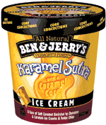 ICE CRM,KARAMEL SUTRA Case of 8 / PINT from Ben and Jerrys
