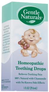 GENTLE NATURALS: Baby Homeopathic Teething Drops 1 oz
