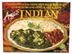 Whole meal organic palak paneer