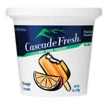 YGRT,FF,ORANGE CREME Case of 12 / 6 OZ from Cascade Fresh