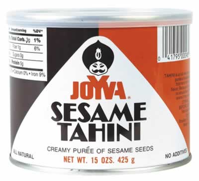 SESAME TAHINI - 1 / 15 OZ from Joyva Corp