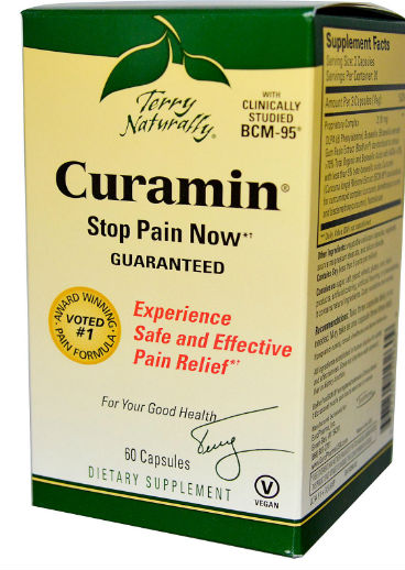 Europharma / Terry Naturally: Curamin (End Inflammation Pain) 60 capsules