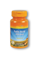 Folic acid 800mcg, 30ct 800mcg