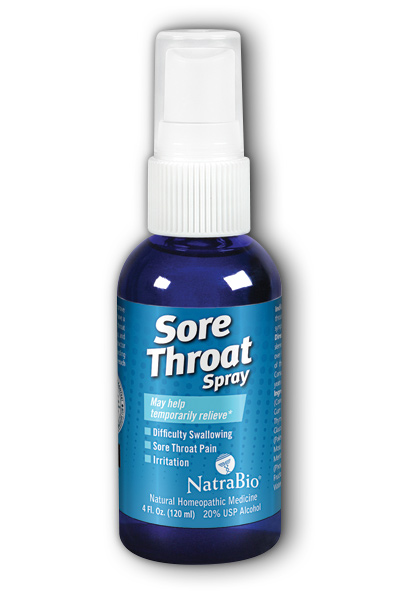 NATRA-BIO/BOTANICAL LABS: Sore Throat Spray 4 fl oz