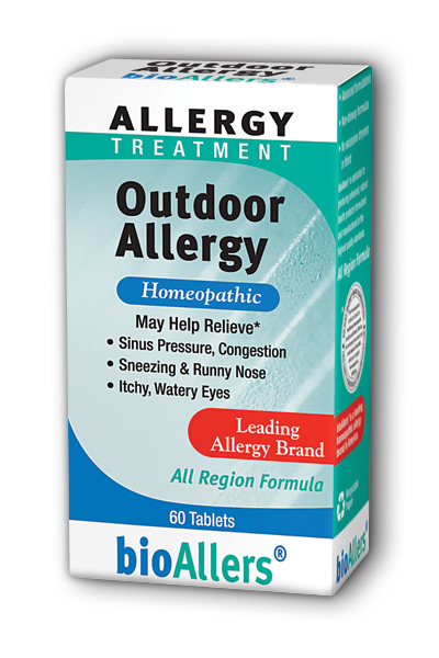 NATRA-BIO/BOTANICAL LABS: bioAllers Outdoor Allergy 60 tabs