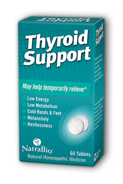 NATRA-BIO/BOTANICAL LABS: Thyroid Support 60 tabs