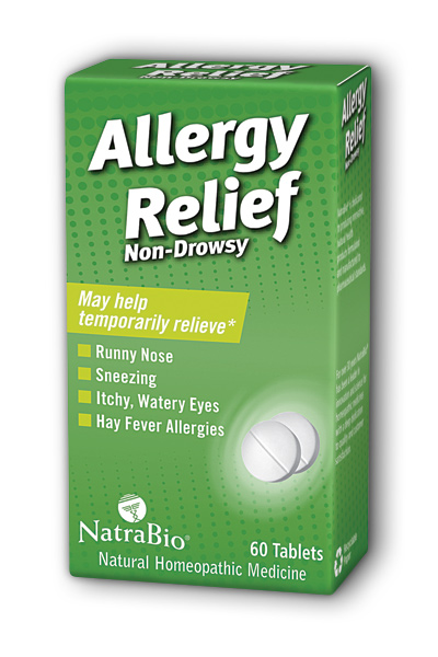 NATRA-BIO/BOTANICAL LABS: Allergy Relief 60 tabs