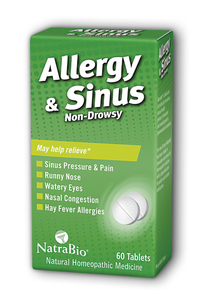 NATRA-BIO/BOTANICAL LABS: Allergy & Sinus 60 tabs