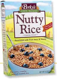 CEREAL,NUTTY RICE Case of 12 / 12 OZ from Perky's Cereals