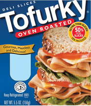 DELI SLICES,OVEN ROASTED Case of 12 / 5.5 OZ from Tofurky