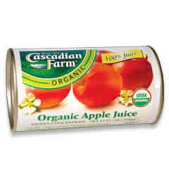 Frozen Juice Organic APPLE Case of 12 / 12 OZ from Cascadian Farm