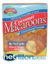 Macaroon,low carb,coconut Case of 1 / 5 OZ from Jennies