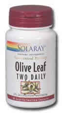 Olive Leaf Two Daily 30ct 500mg from Solaray